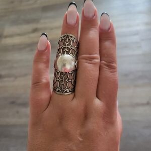 Elegant Silver 925 Filigree Ring